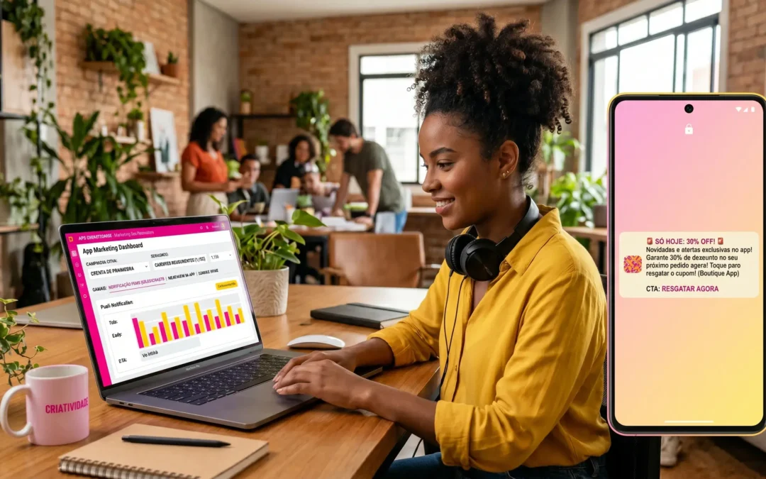 Como enviar promoções e novidades pelo aplicativo da sua empresa