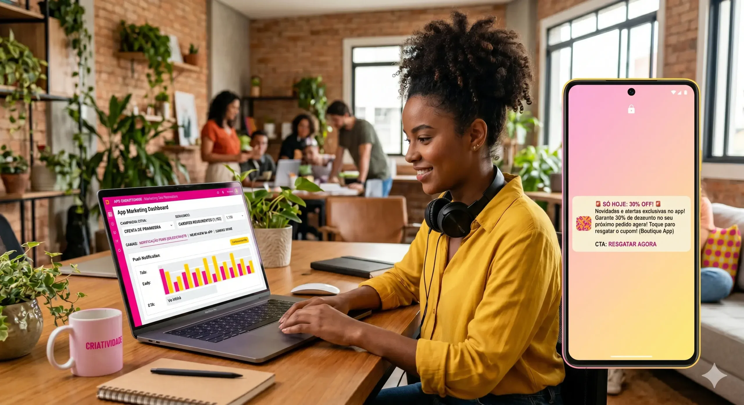 Como enviar promoções e novidades pelo aplicativo da sua empresa